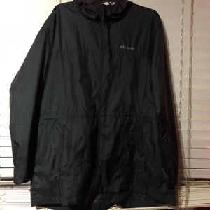 Columbia Windbreaker with Hood